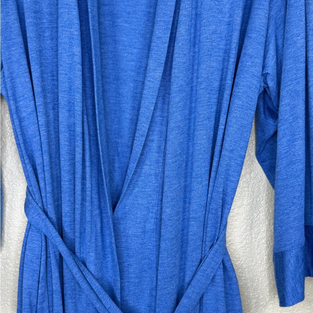 Natori Womens Belted Robe Sz L Loungewear Soft Jersey Knit - Picture 3 of 7